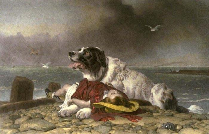 Sir edwin henry landseer,R.A. Saved china oil painting image